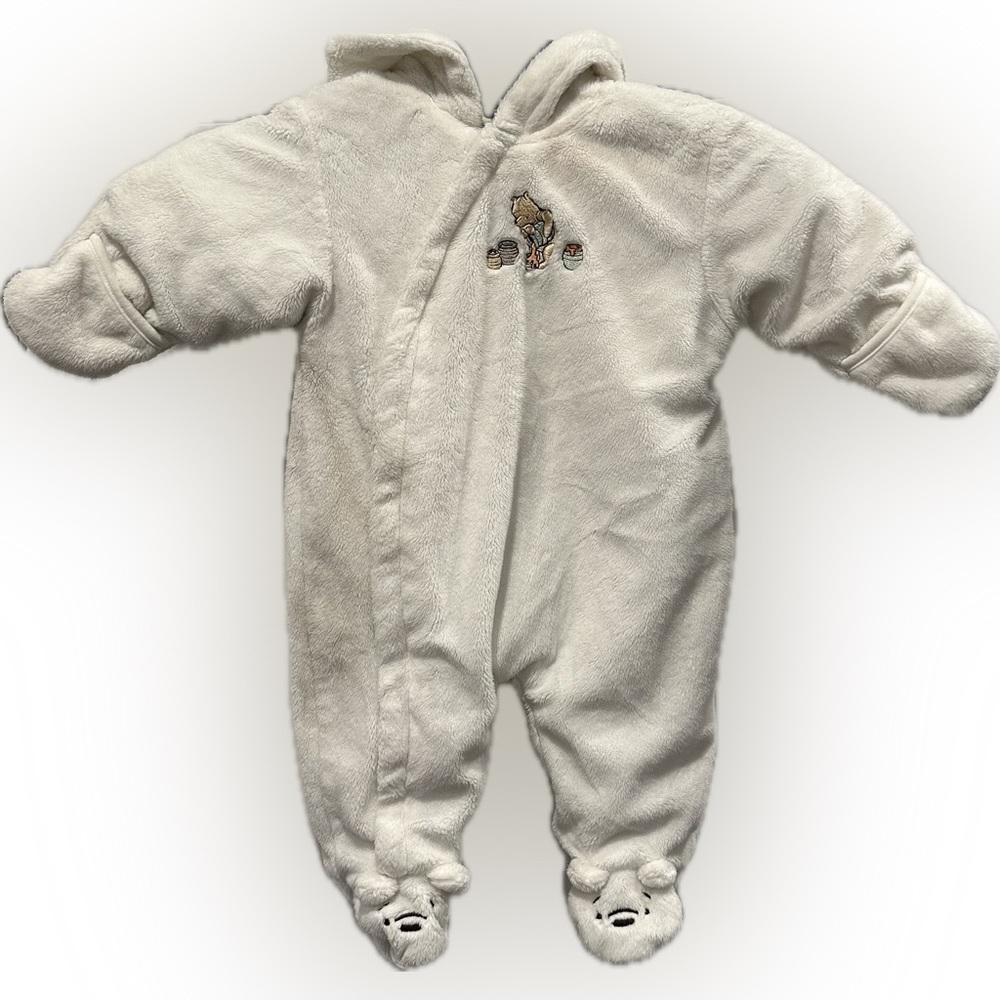 Vintage NWOT WINNIE-the-POOH Fleece Onesie